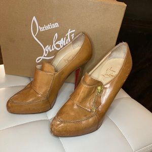 Christian Louboutin Lapono Leather Bootie